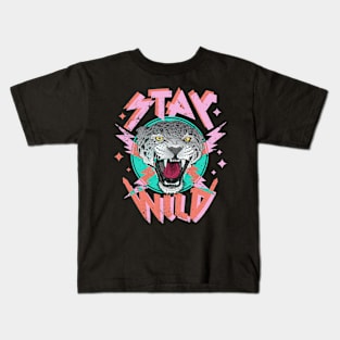 Stay Wild - Wild Cat Kids T-Shirt